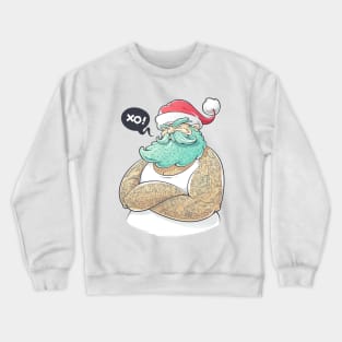 Modern Santa Claus Crewneck Sweatshirt